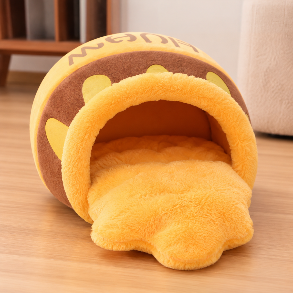 Hauvn Hunny Pot™ Cozy Cat Bed