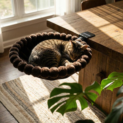 Hauvn Foldable Desk Cat Bed
