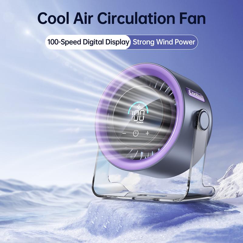 Hauvn 100 Speed Desktop Turbo Fan